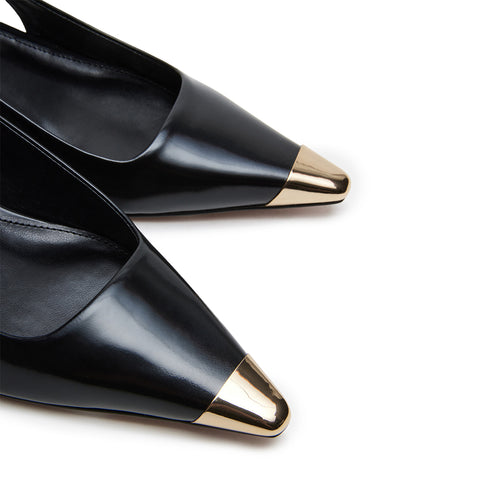 Kenz Pump BLACK LEATHER – Steve Madden Europe Kenz Pump BLACK LEATHER – Steve Madden Europe