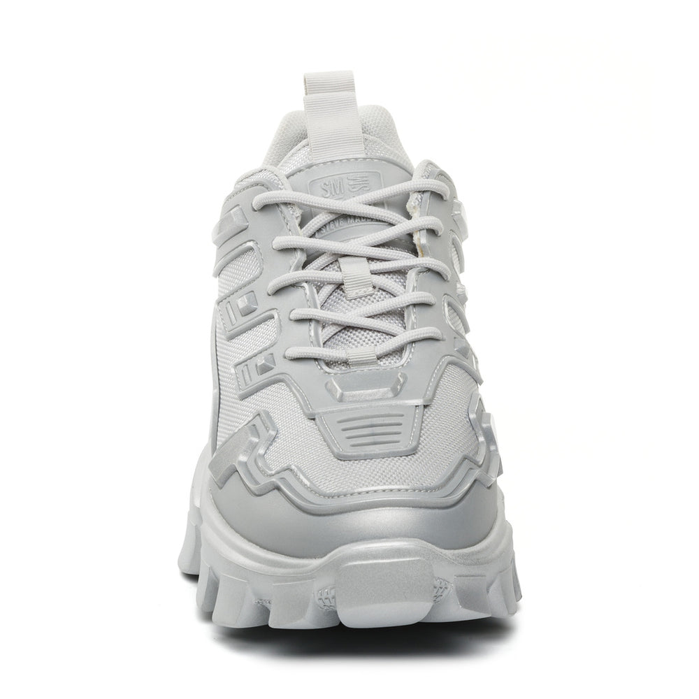 Steve Madden Prizer Sneaker SILVER Sneakers All Products