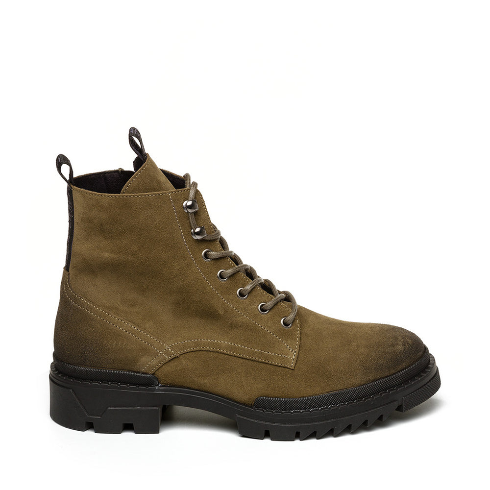 Steve Madden Men Qaiza Ankle Boot KHAKI SUEDE Boots All Products
