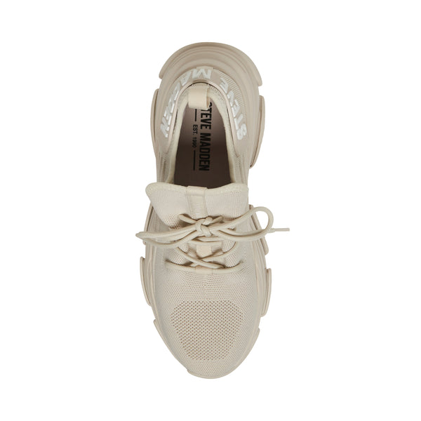 Beige steve best sale madden sneakers