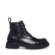 Steve Madden Men Gerald Ankle Boot BLACK LEATHER Boots All Products