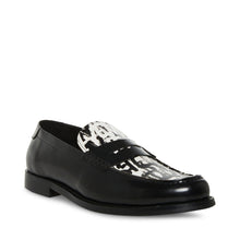 Steve Madden Men Andy Loafer BLACK/WHTE Casual All Products