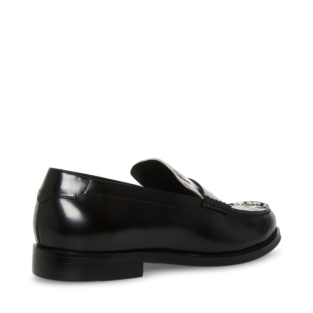 Steve Madden Men Andy Loafer BLACK/WHTE Casual All Products