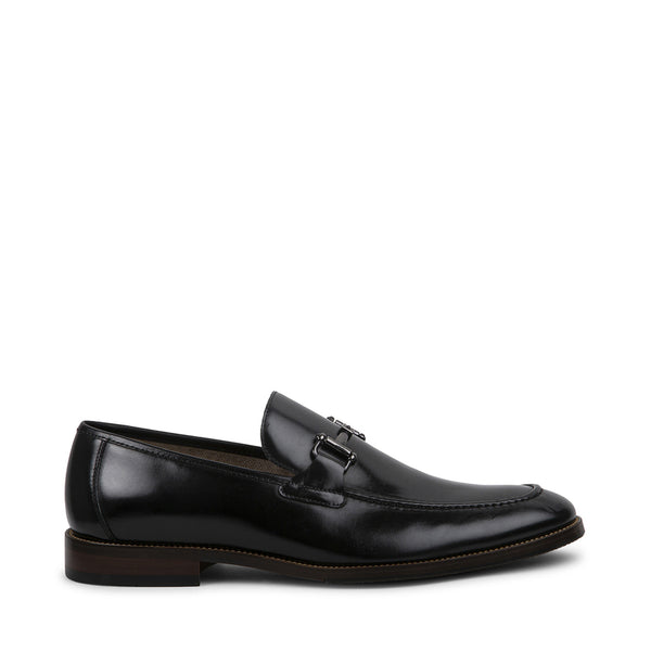 Steve madden black on sale loafers