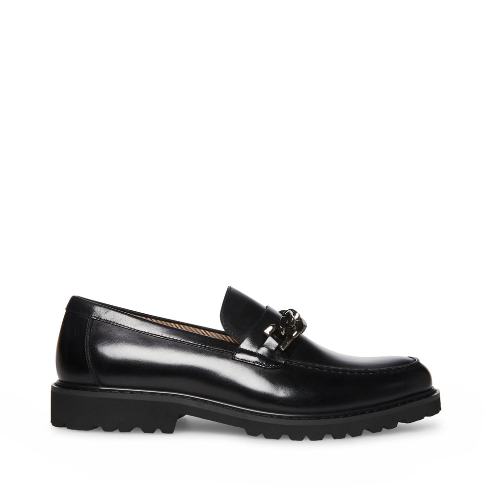 Steve Madden Men Kallix Loafer BLACK LEATHER Casual All Products