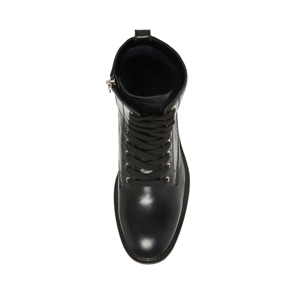 Steve Madden Men Berwyn Ankle Boot BLACK LEATHER Boots All Products