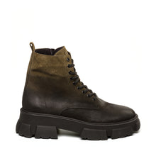 Steve Madden Men Tanker-MG Ankle Boot KHAKI/BLACK Boots All Products
