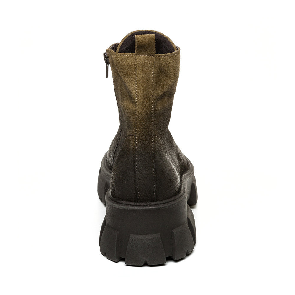 Steve Madden Men Tanker-MG Ankle Boot KHAKI/BLACK Boots All Products