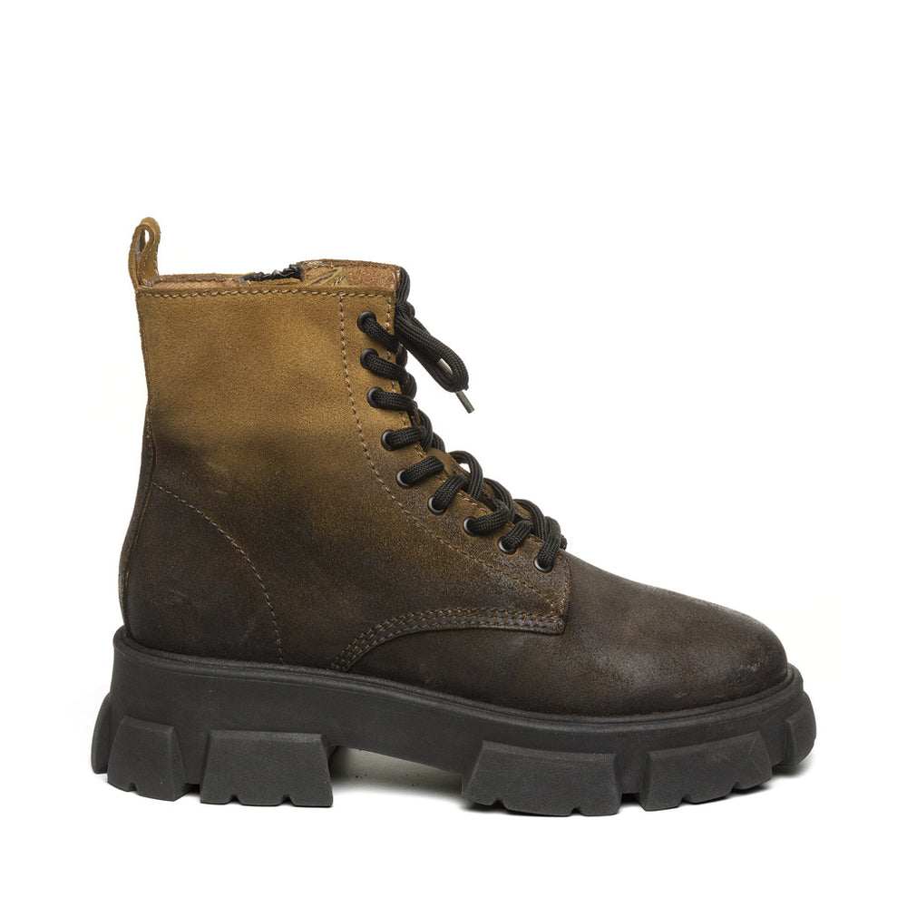 Steve Madden Men Tanker-MG Ankle Boot CAMEL/BLACK Boots All Products