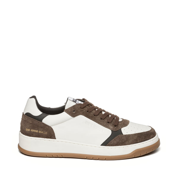 Ace Sneaker BONE DARK BROWN