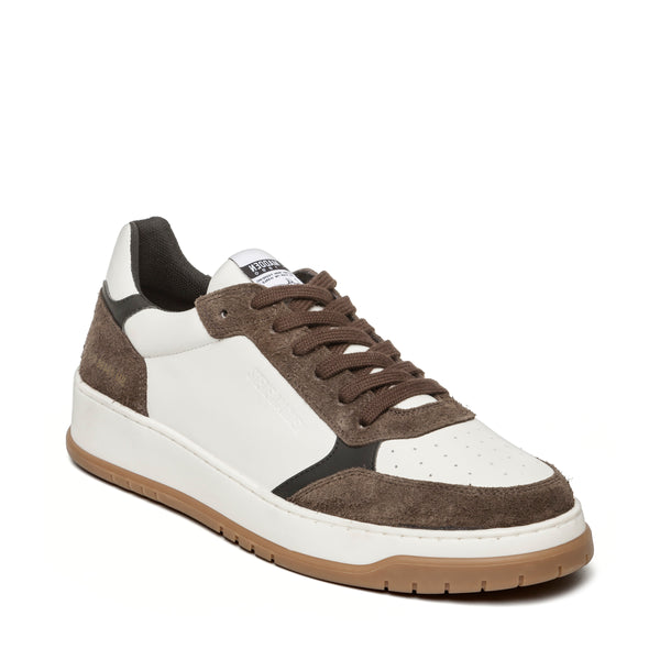 Ace Sneaker BONE/DARK BROWN