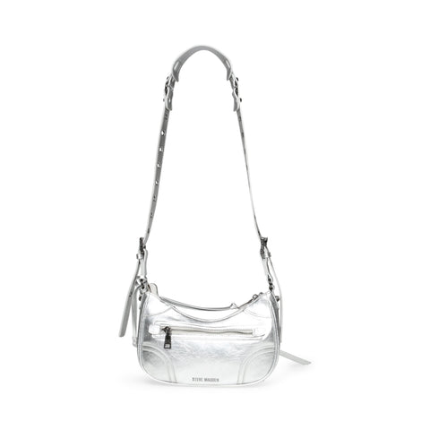 Steve fashion Madden BGLOW-R Silver Shoulder Bag