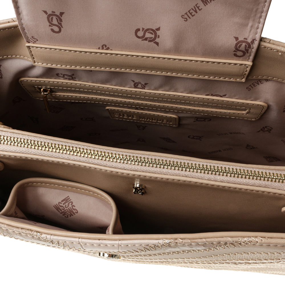 Steve Madden Bags Bmalie Tote BONE/GOLD Bags All Products