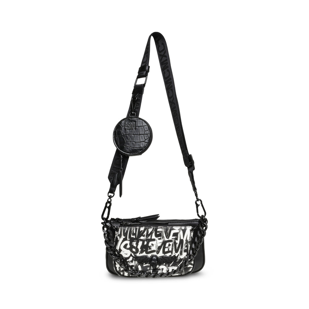 Steve Madden Bags Bmollie Crossbody bag BLACK/WHITE Bags All Products