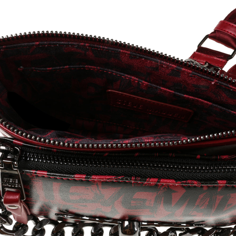 Steve Madden Bags Bmollie Crossbody bag BLACK/RED Bags All Products