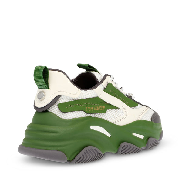 Steve Madden Shoe - Possession - White/Green » Cheap Shipping