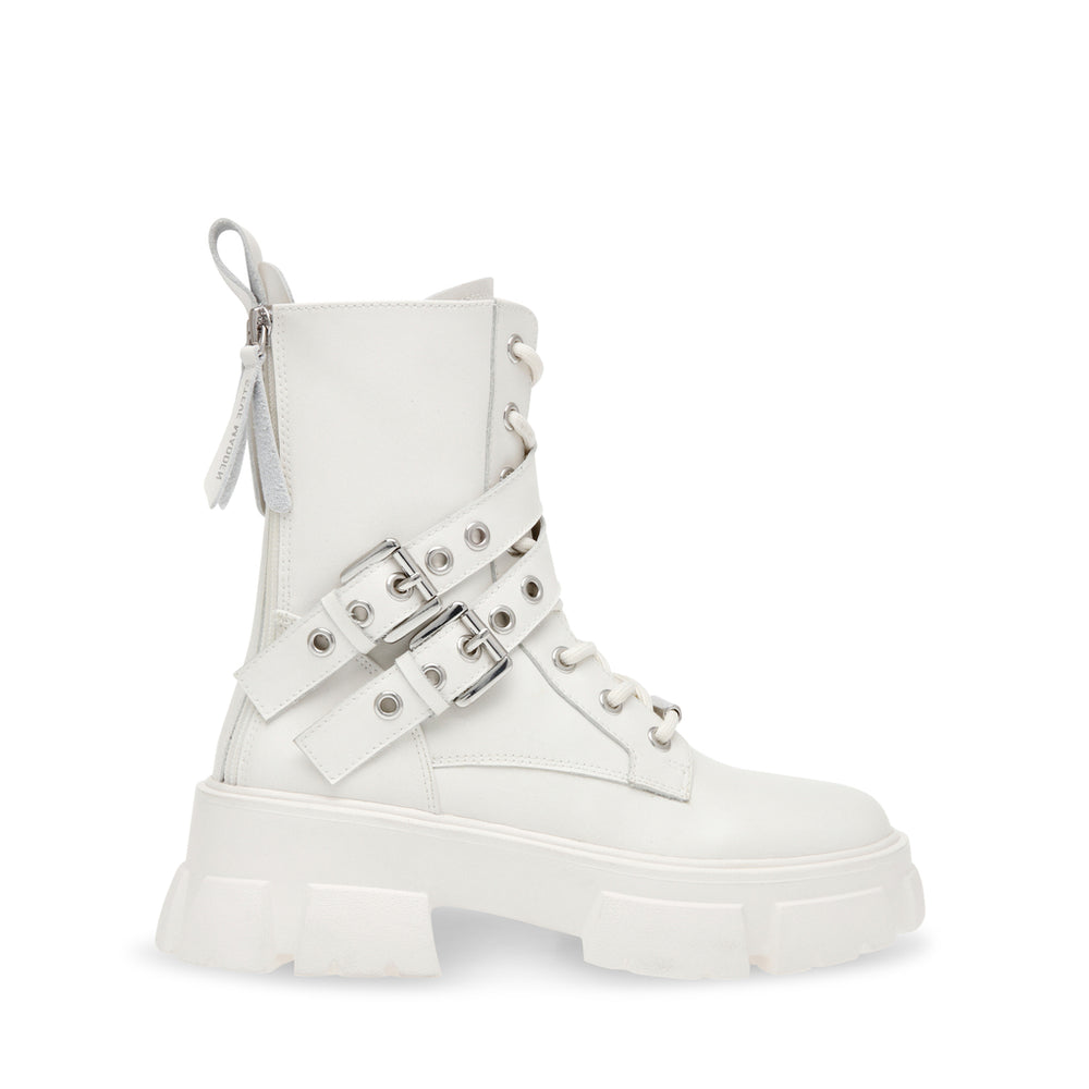 Steve Madden Traction Bootie BONE ACTION LEATHER Ankle boots All Products
