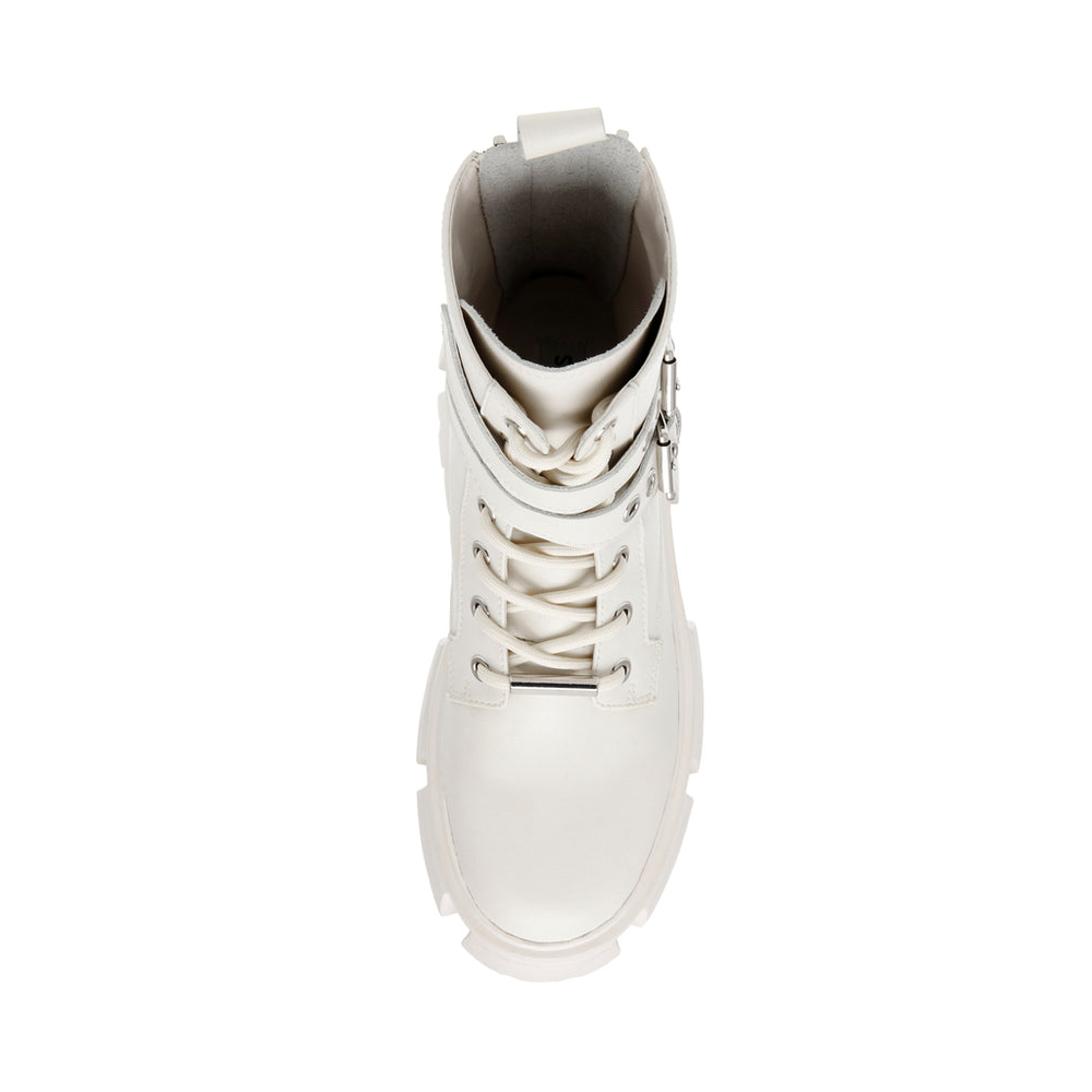 Steve Madden Traction Bootie BONE ACTION LEATHER Ankle boots All Products