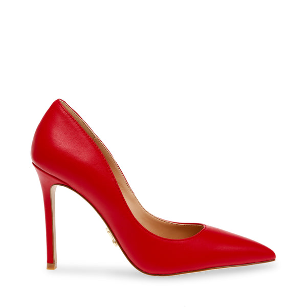 Evelyn E Pump RED LEATHER Steve Madden Europe