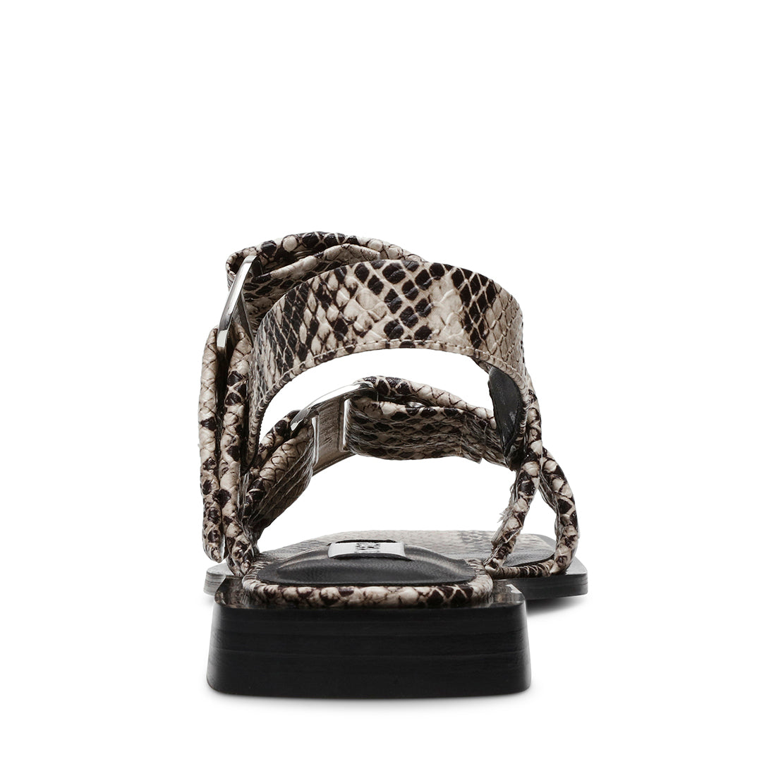 Saria-E Sandal LT. BEIGE SNAKE – Steve Madden Europe