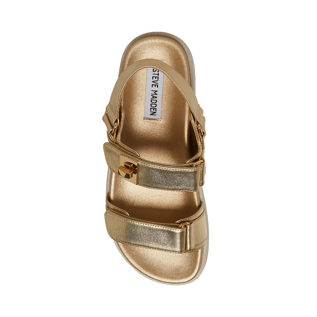 Mona Sandal GOLD LEATHER – Steve Madden Europe