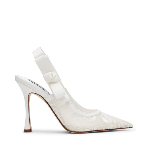 BRYLIE-L PUMP WHT LACE IMAGE