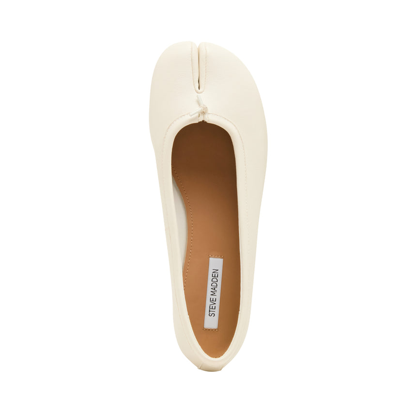Carin Flat Shoe BONE LEATHER - view 6