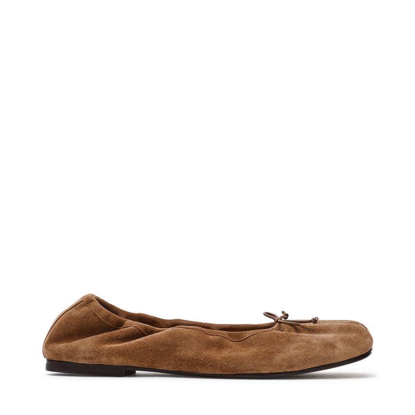 Carin Flat Shoe TAUPE SUEDE