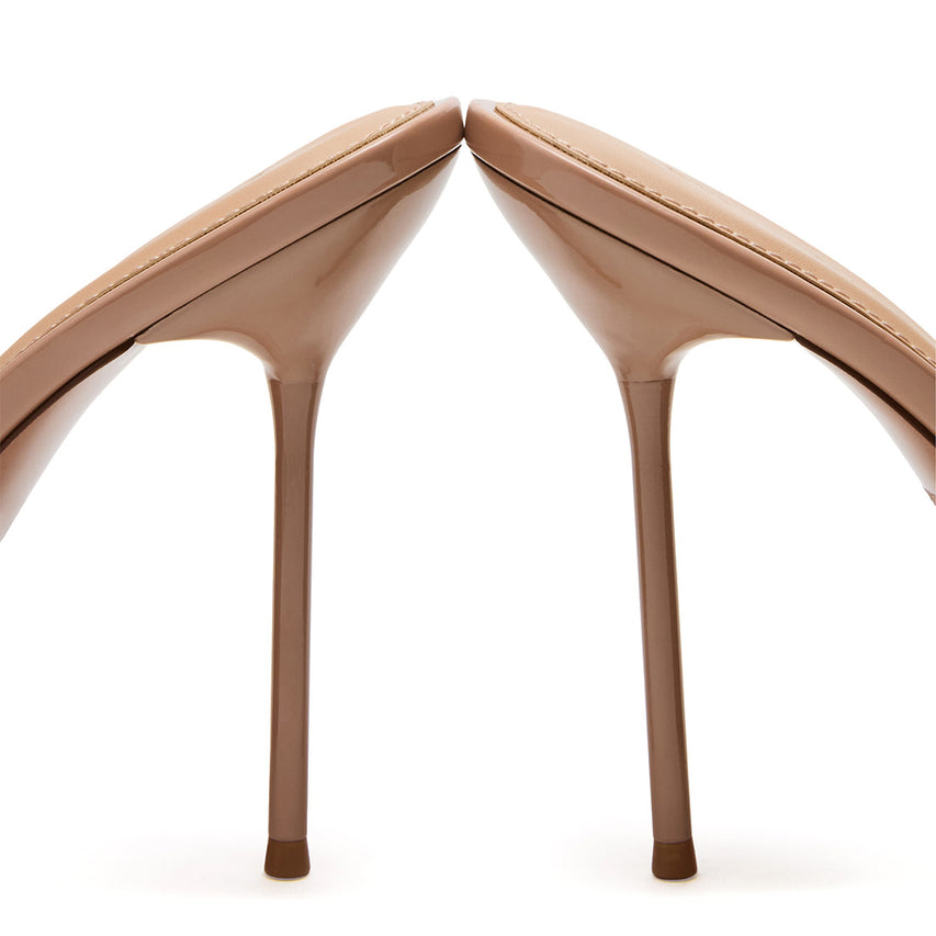 Davina Sandal TAN PATENT - view 5