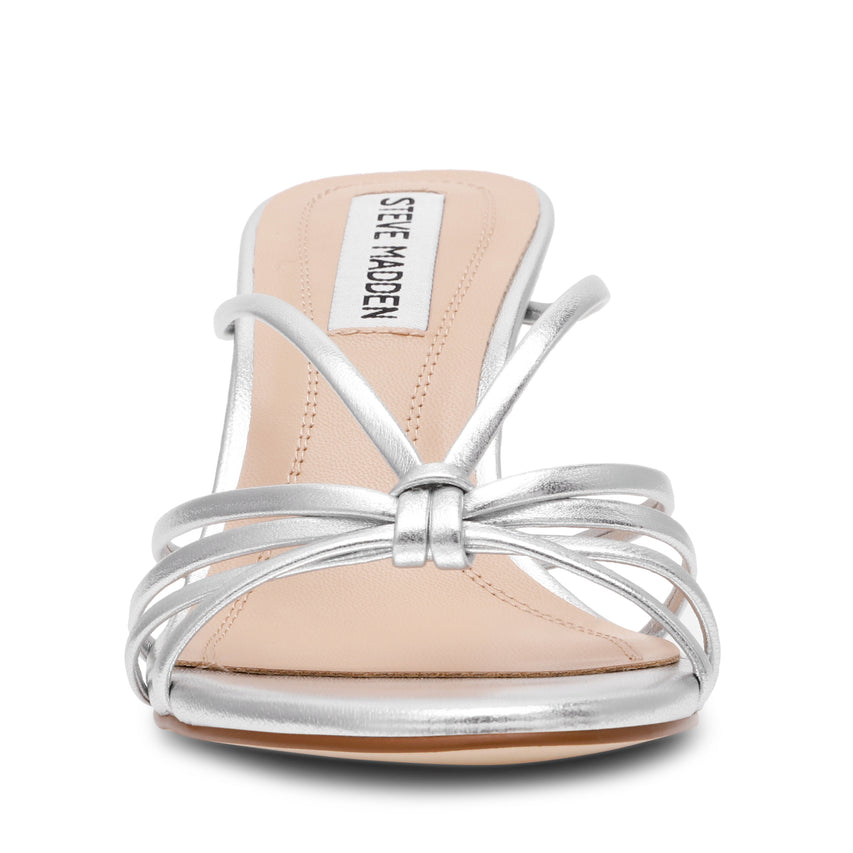 Edna Sandal SILVER LEATHER - view 3
