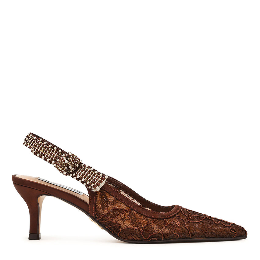 Ensemble Pump BROWN LACE