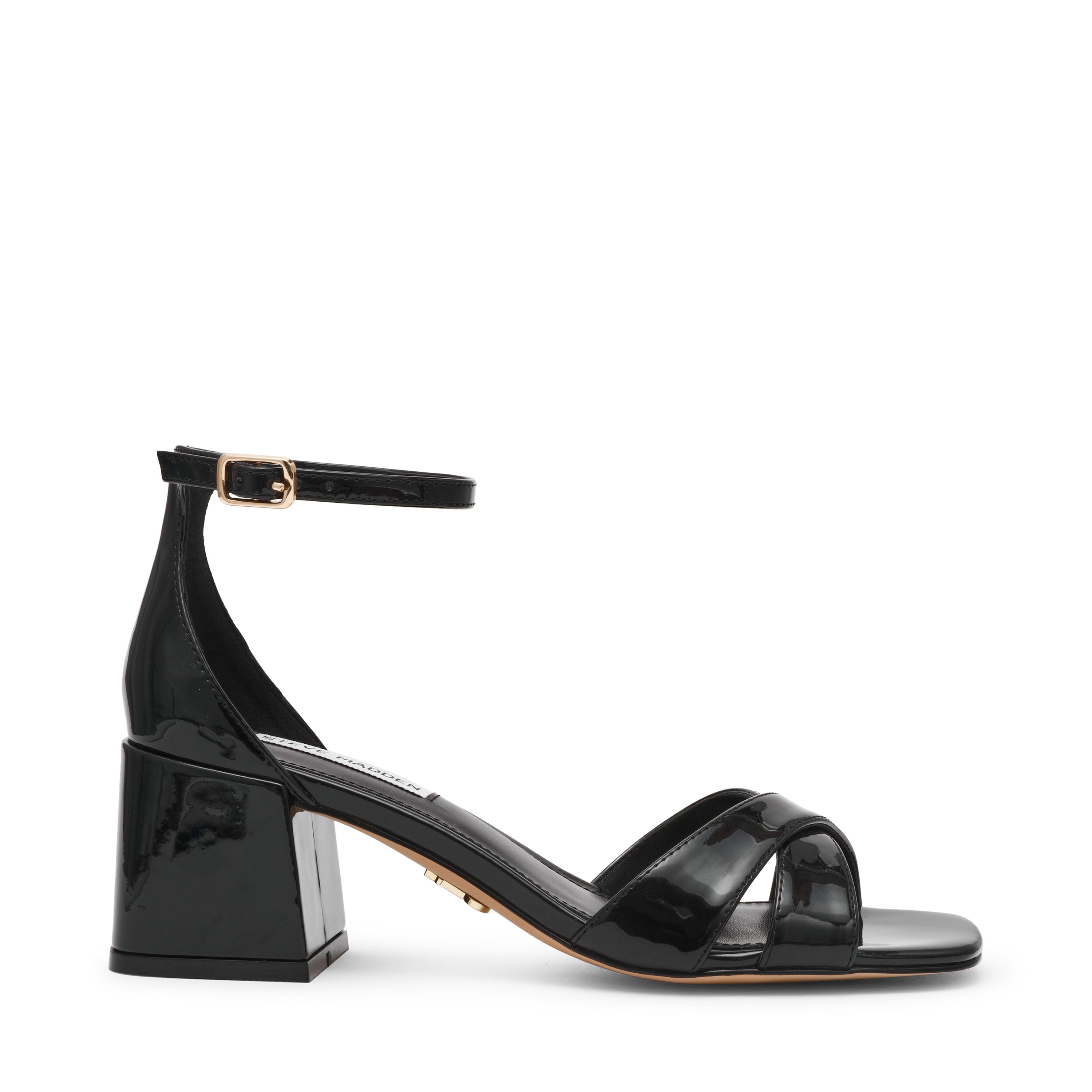 Fergie Sandal BLK PATENT