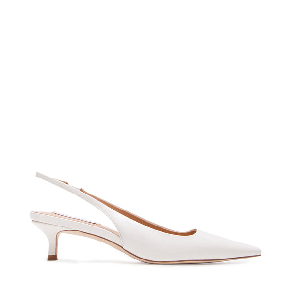 Kari Pump WHITE PATENT