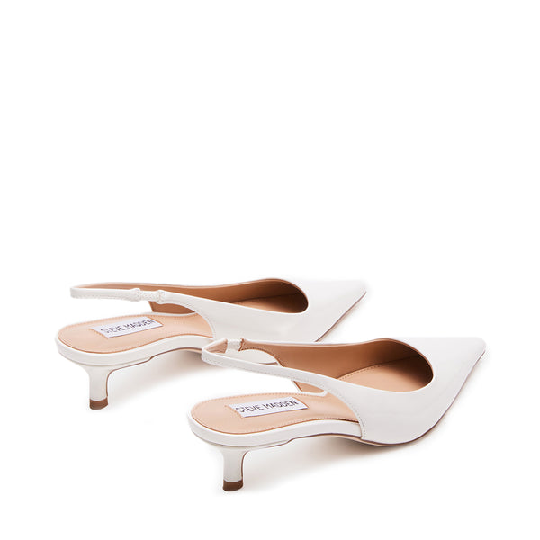 Kari Pump WHITE PATENT