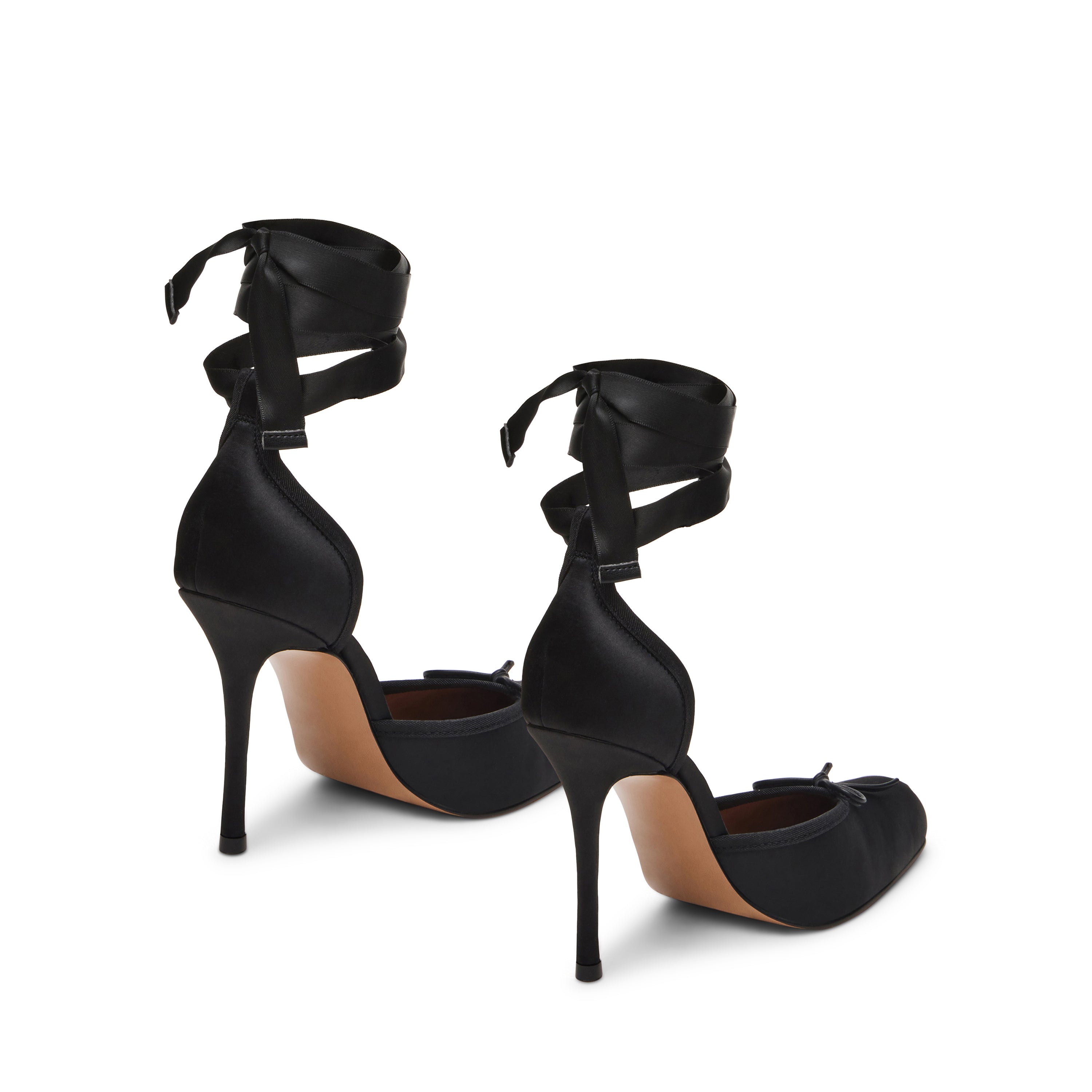 Larina Pump BLACK SATIN - view 5