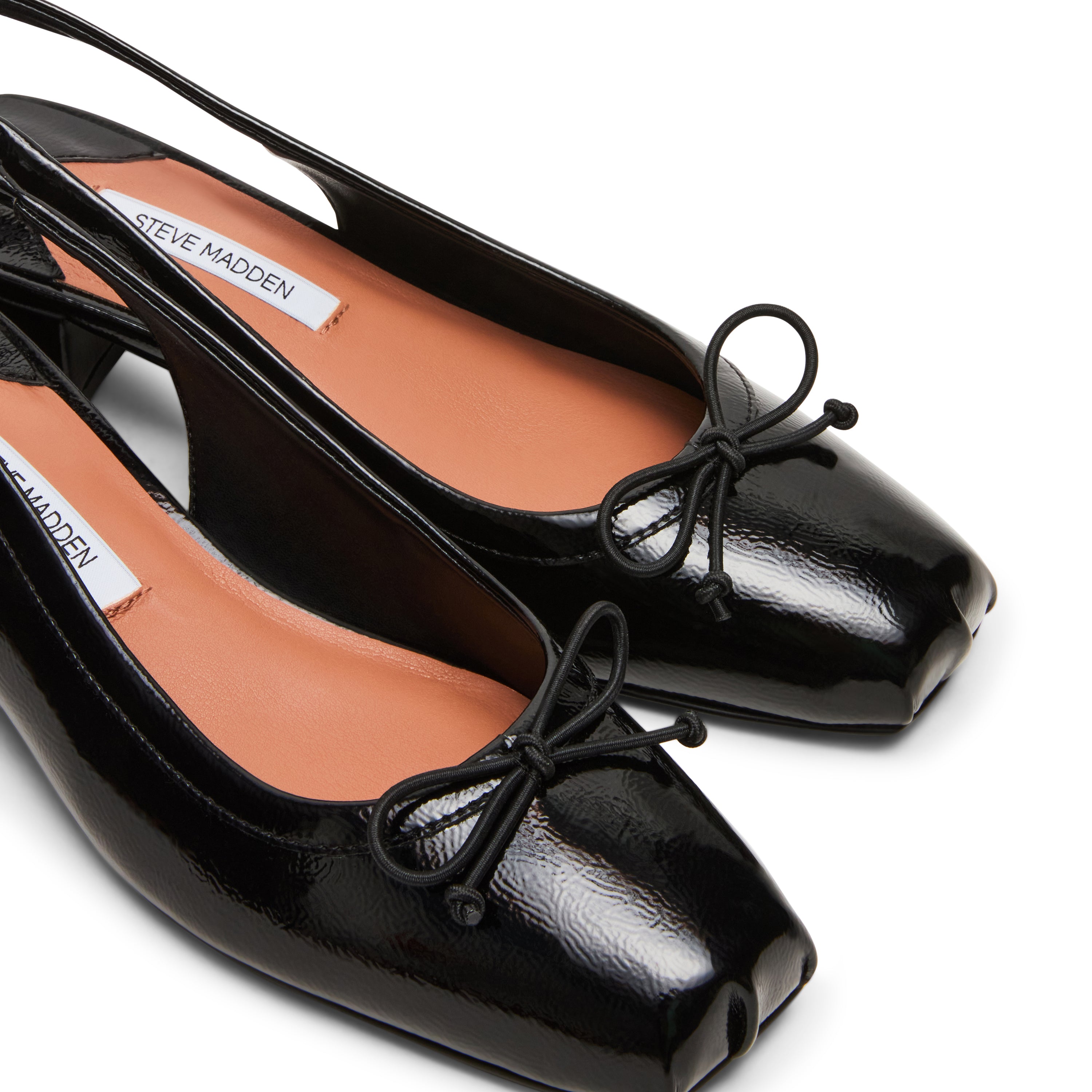 Loved Flat Shoe BLACK CRINKLE PATENT - view 5
