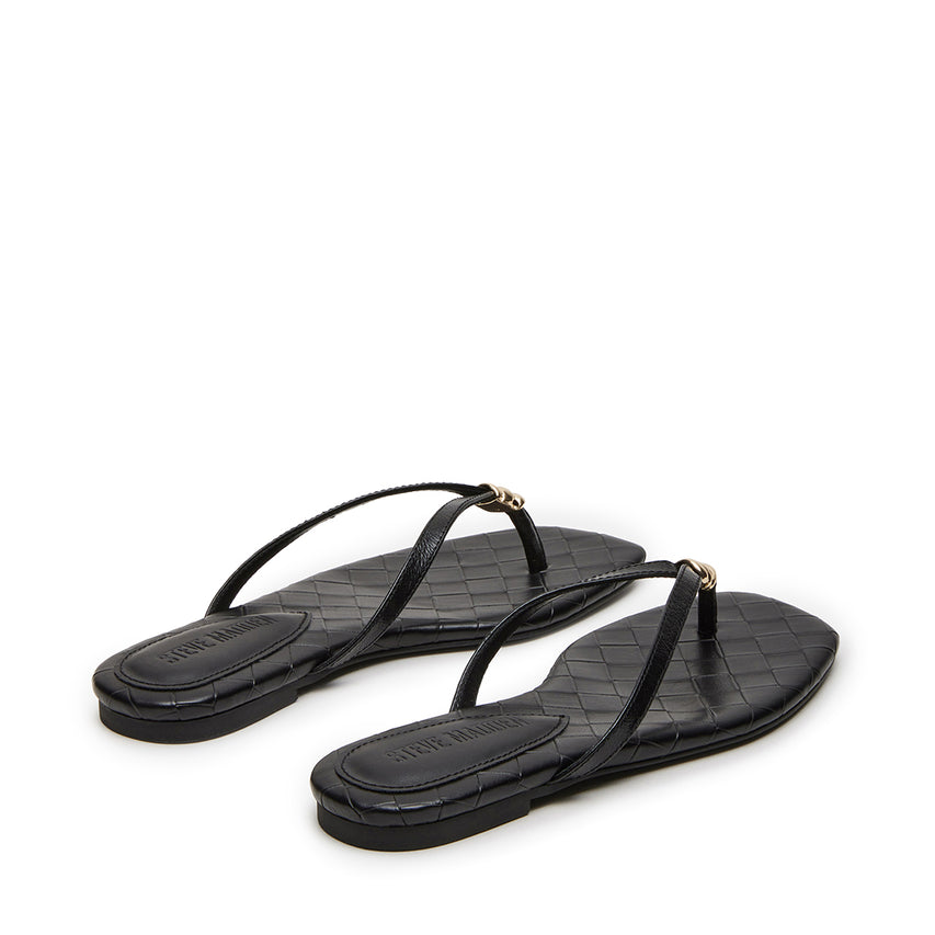 Maliyah Sandal BLACK LEATHER
