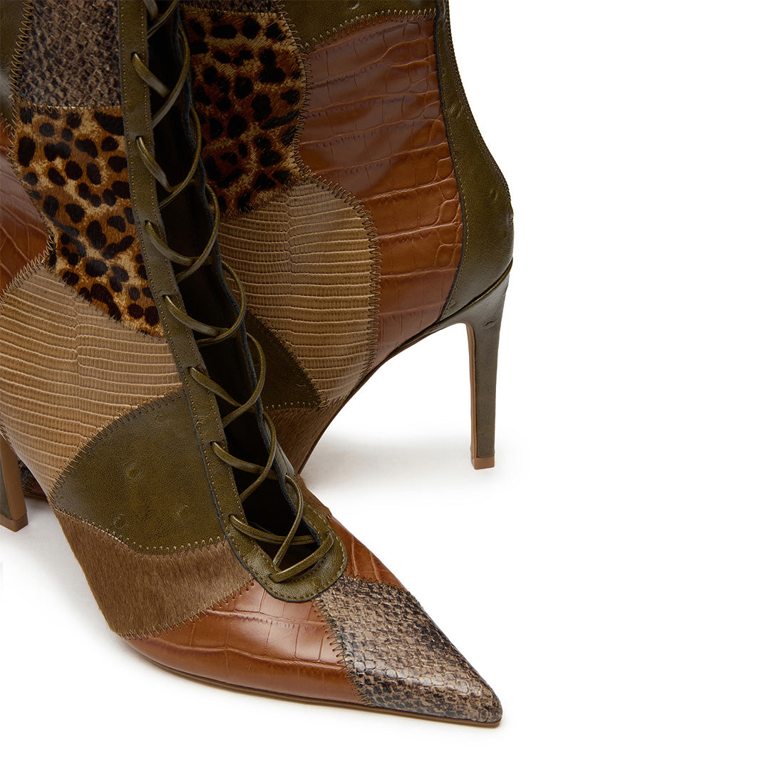Marelyn Boot OLIVE MULTI - view 5