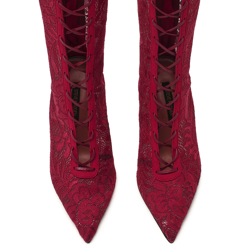 Maxine Boot WINE LACE - view 4