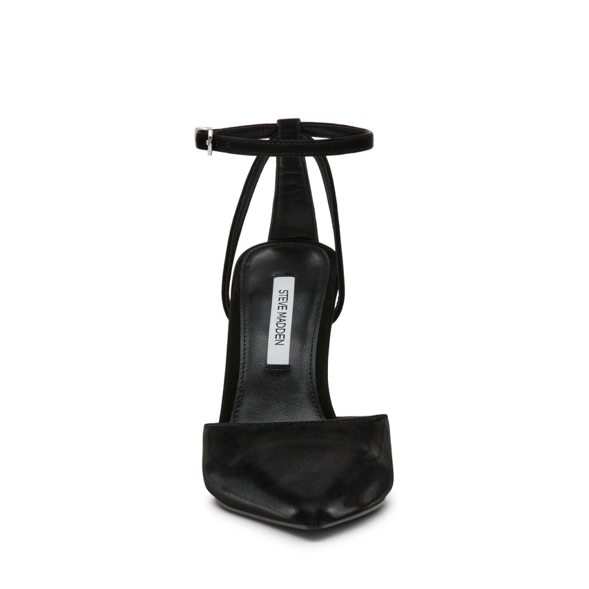 Morrie Sandal BLACK TECHNO SATIN - view 3
