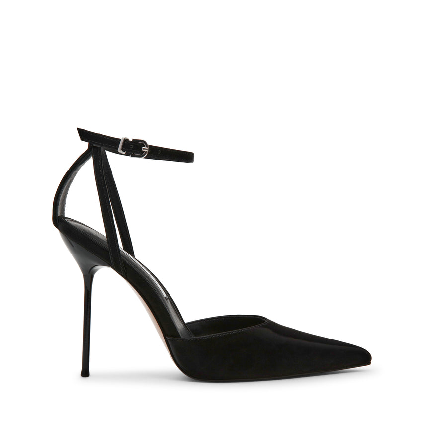 Morrie Sandal BLACK TECHNO SATIN