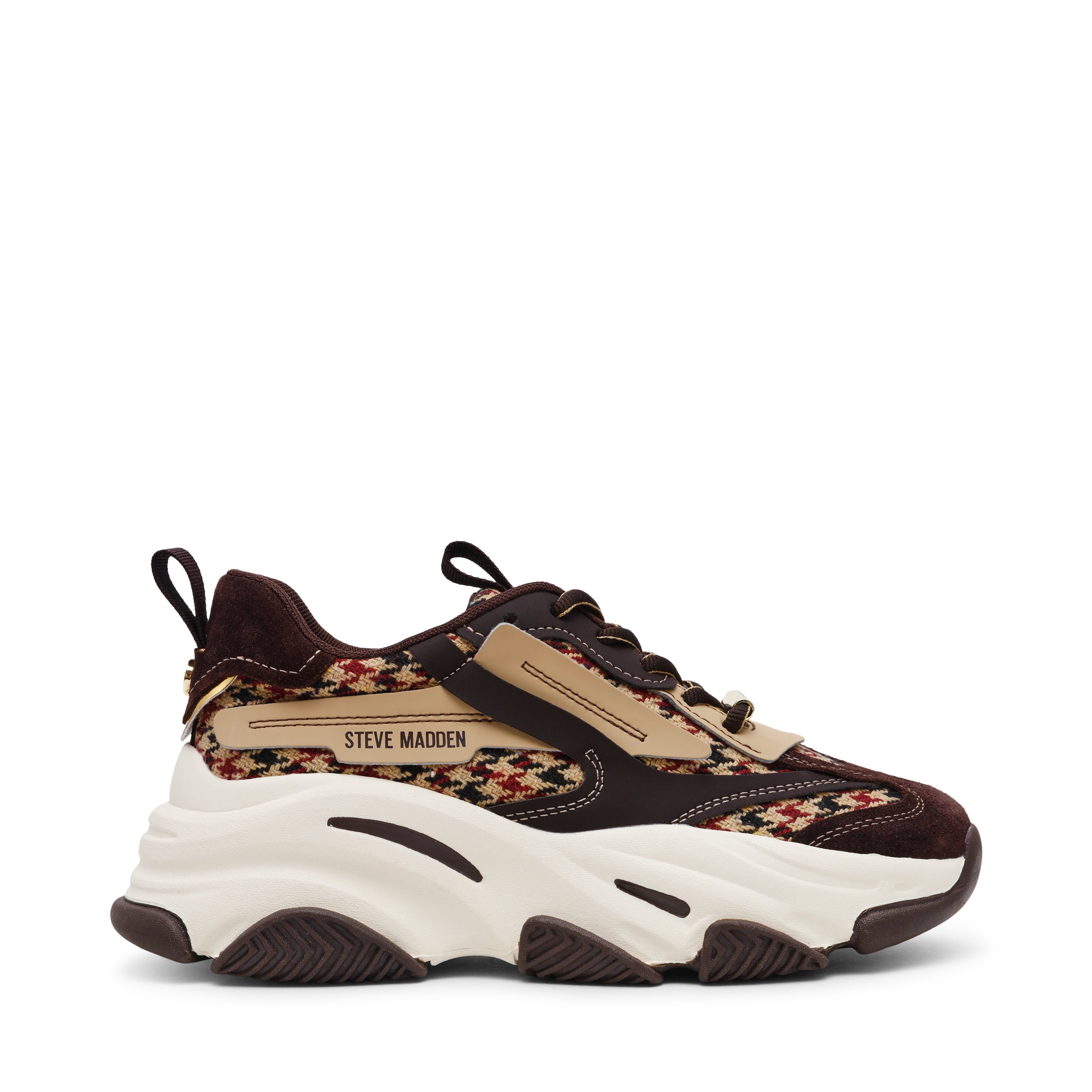 Possession-E Sneaker BRN PLAID