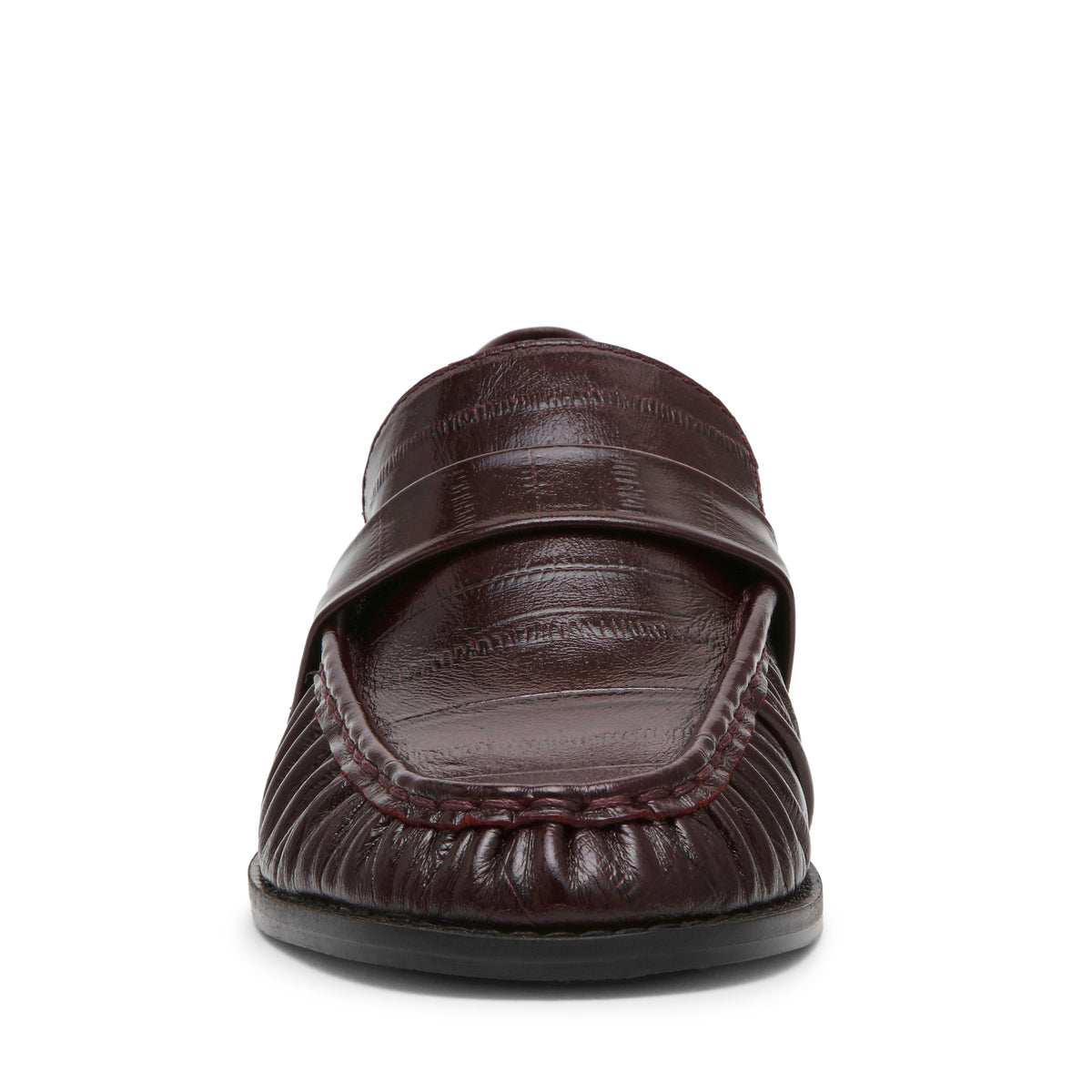 Ronie Flat Shoe BURGUNDY EEL - view 3