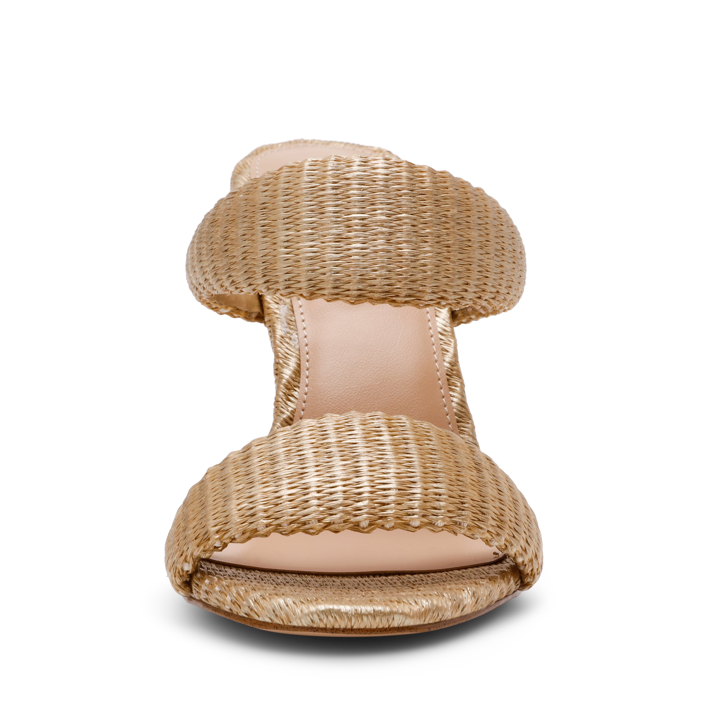 Saturn-CN Sandal GOLD RAFFIA