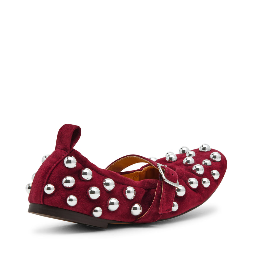 Sunrays Flat Shoe BURG SUEDE