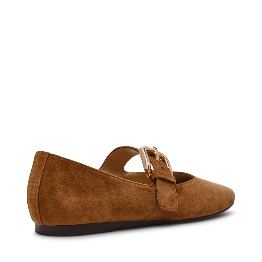 Zarah Flat Shoe CHESTNUT SUEDE