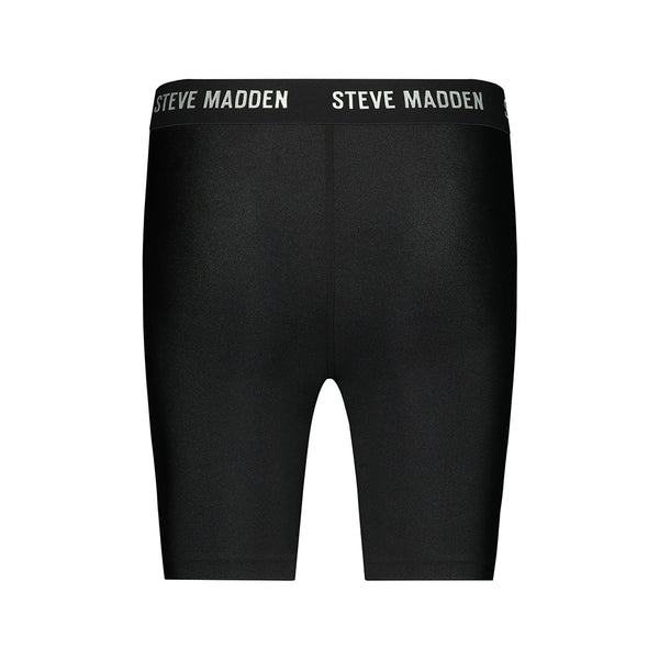 Steve Madden Apparel Ialert Biker Short BLACK Shorts All Products