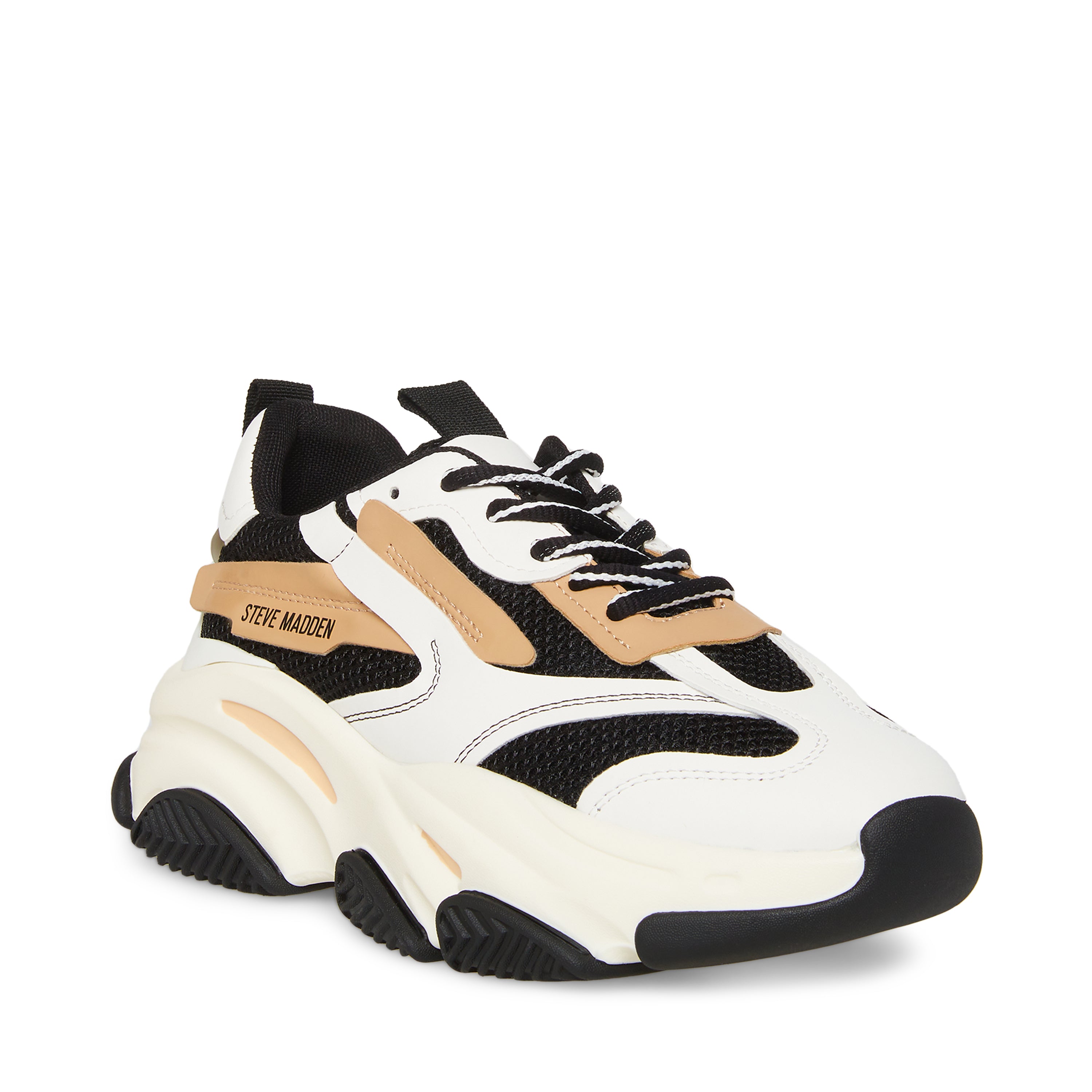 スニーカー Steve Madden Possession-E Ld41 Possession-E Sneaker BLK/TAN – Steve Madden Europe