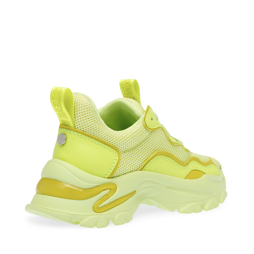 Steve Madden Manerva Sneaker NEON LIME Sneakers All Products
