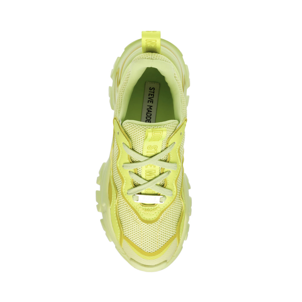 Steve Madden Manerva Sneaker NEON LIME Sneakers All Products